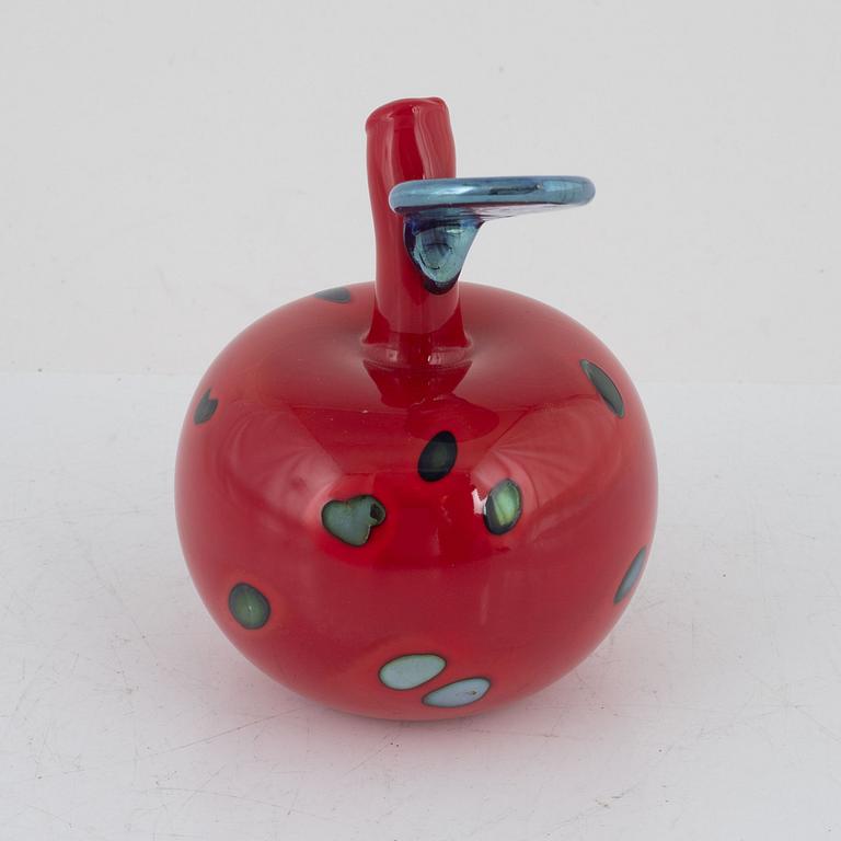 Oiva Toikka, skulptur, glas, signerad Oiva Toikka Nuutajärvi Notsjö.