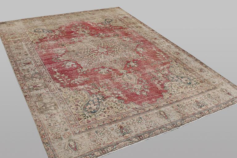 Matta, orientalisk, vintage design, ca 335 x 240 cm.