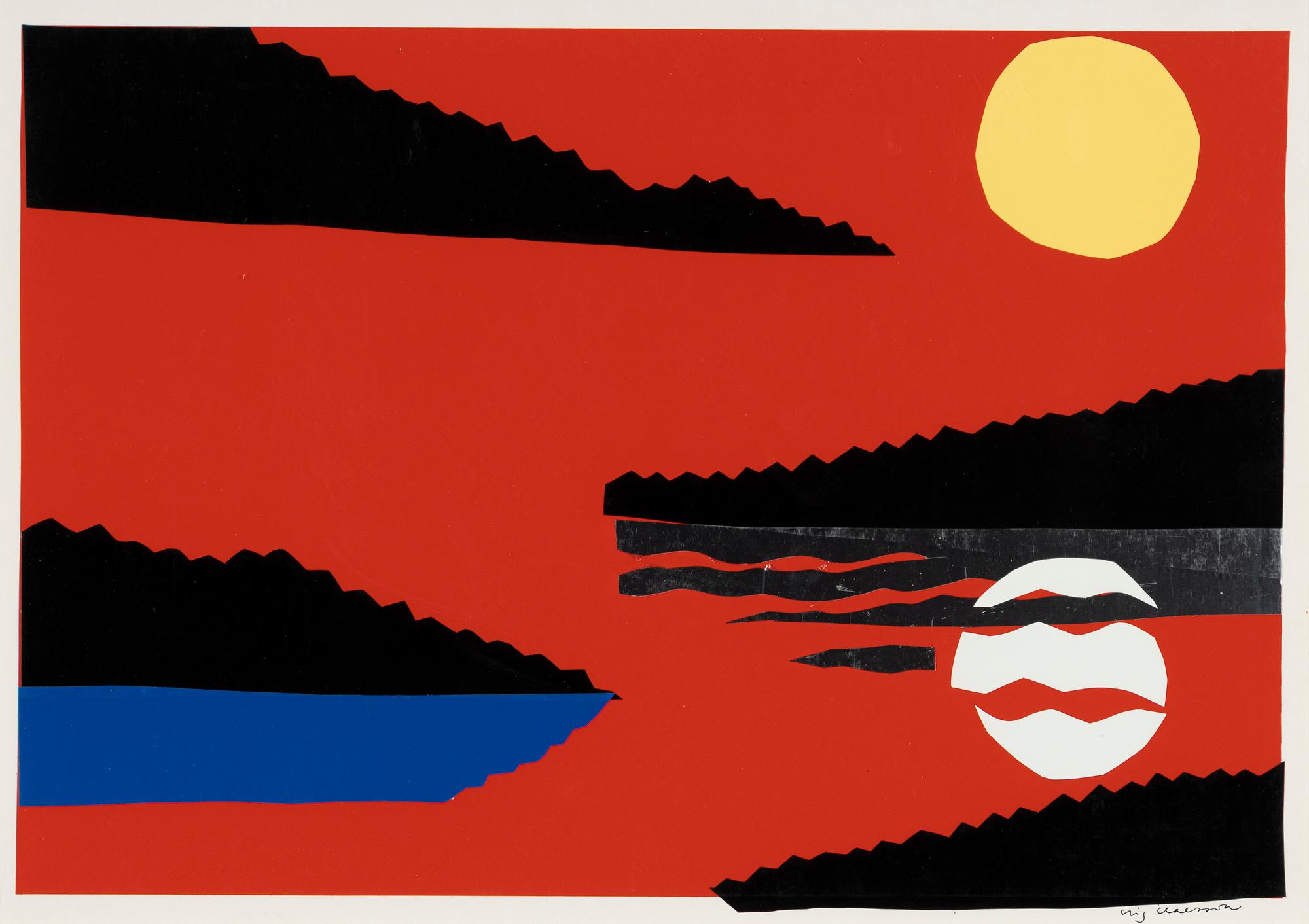 Stig Claesson, Sunset.