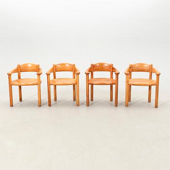 Rainer Daumiller armchairs, 4 pieces, Denmark, 1970s.