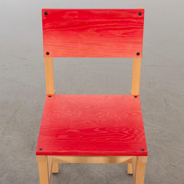 FREDRIK PAULSEN, "Röhsska"Designbaren, chair, Blå Station 2020, Chair 68/102.
