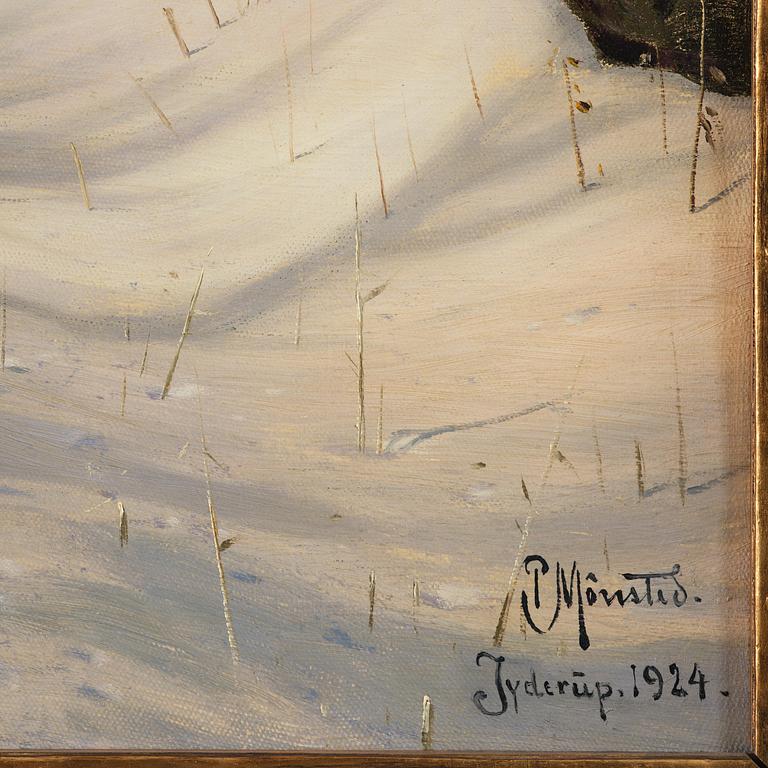 Peder Mork Mönsted, Winter in Jyderup.