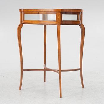 Display table, Louis XV style, circa 1900.