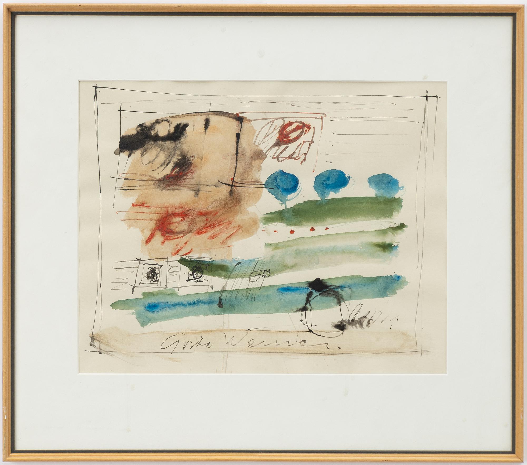 Gösta Werner, Composition.