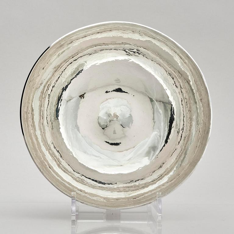 Birger Haglund, skål, sterling silver, Stockholm 1964.