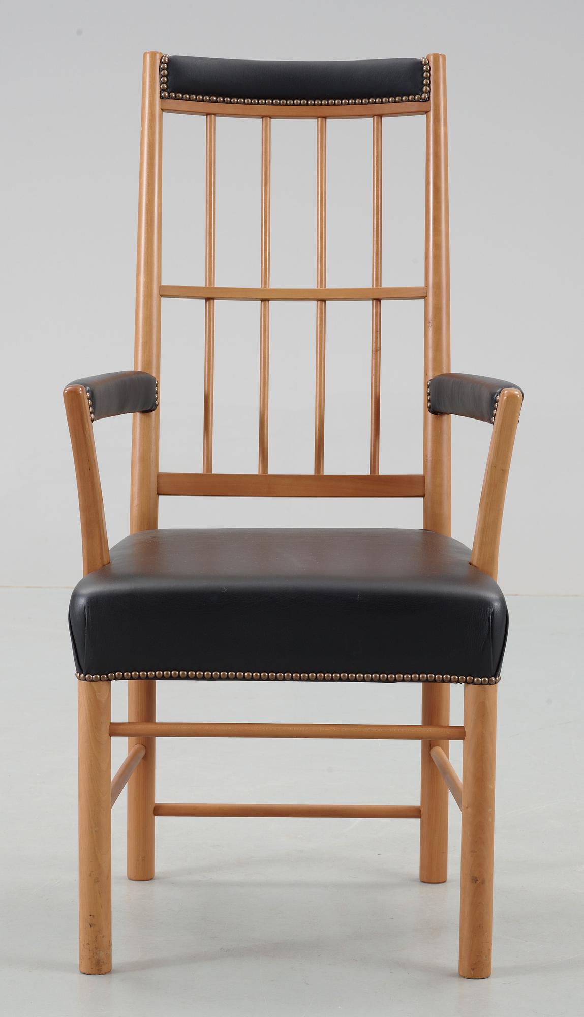 JOSEF FRANK, karmstol, Firma Svenskt Tenn, modell 652.