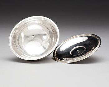 HARALD NIELSEN, bonbonnière, Georg Jensen Köpenhamn 1925-32, sterling,