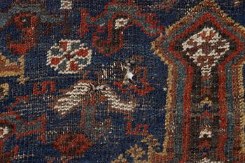 Rug, antique Shiraz, approx. 290 x 212 cm.