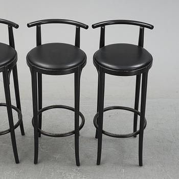 A set of four 'Linus' bar stools, Gemla, 1996/1997.