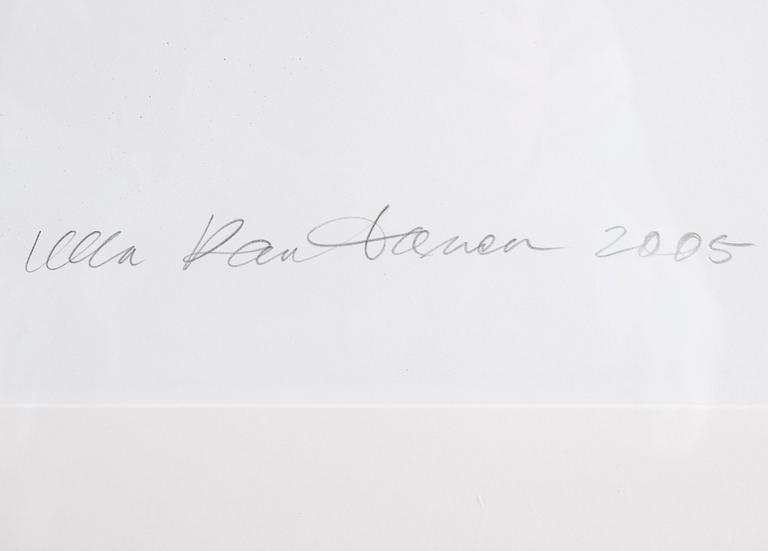 ULLA RANTANEN, färglitografi, signerad, daterad 2005, numrerad 25/40.