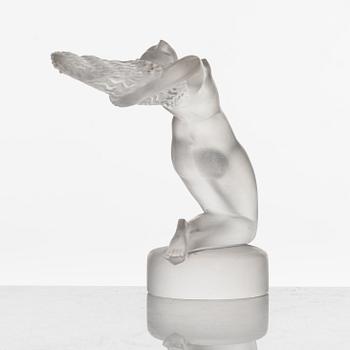 Lalique, skulptur / kylarprydnad, glas.