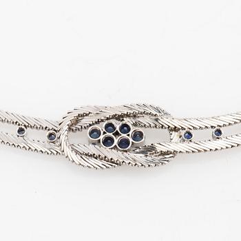 Necklace 18K white gold, Signoretti Renato, Vicenza Italy.