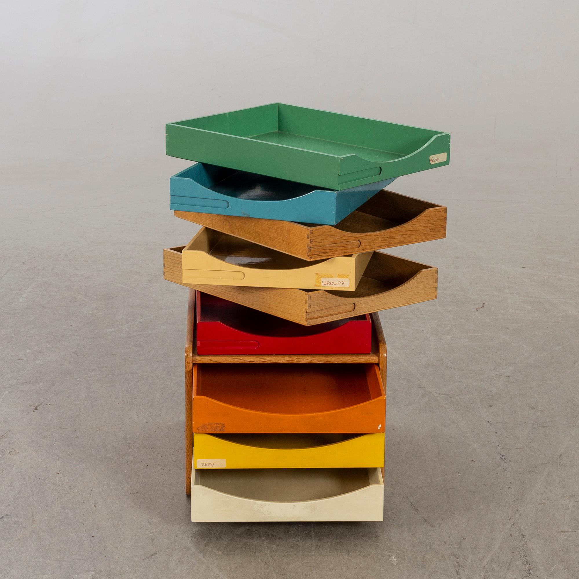 BØRGE MOGENSEN, dokumentfack, AB Karl Andersen & Söner, 1900-talets andra hälft.