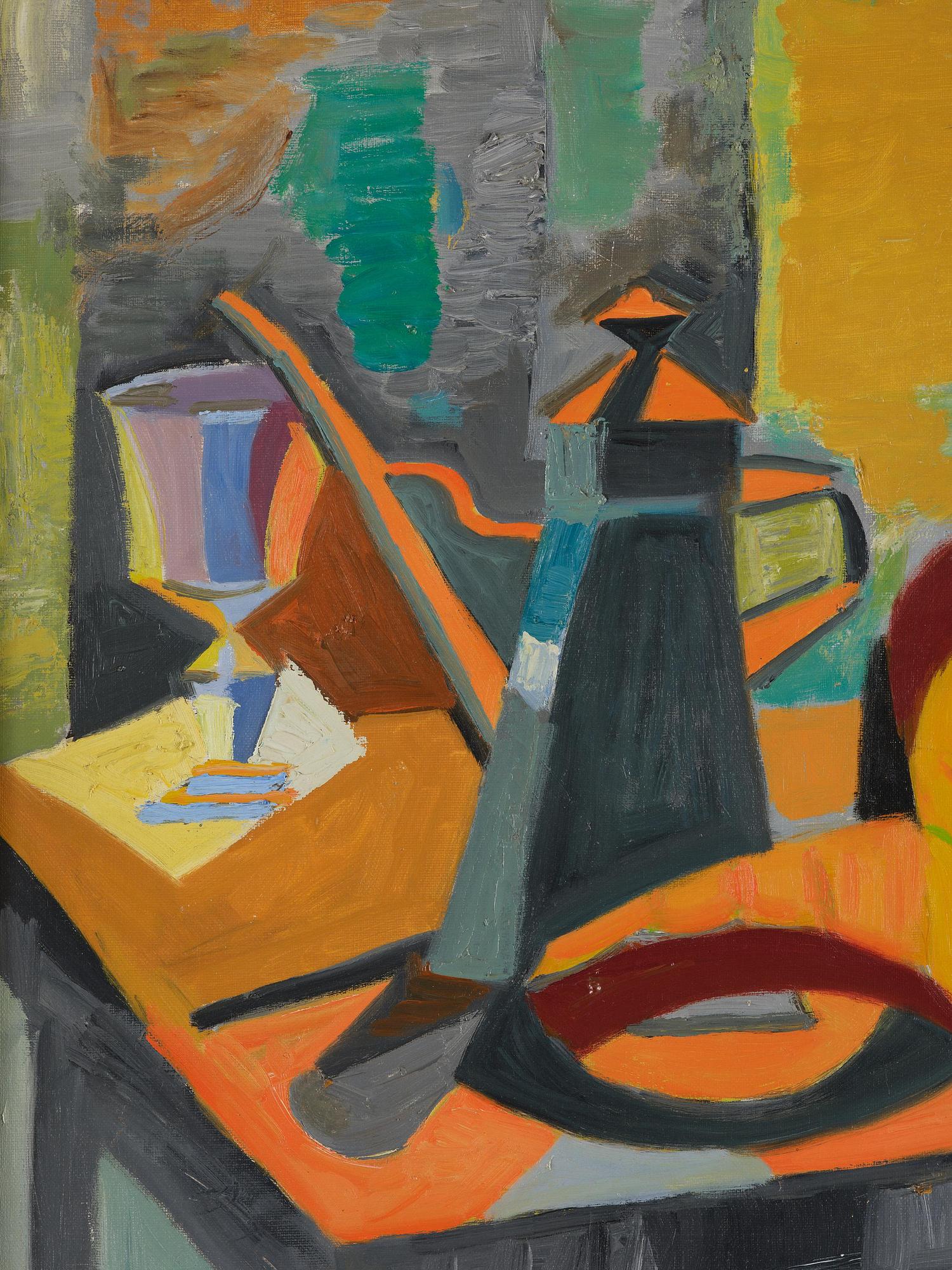 André Lhote, "Nature morte à la clef et la cafetière".