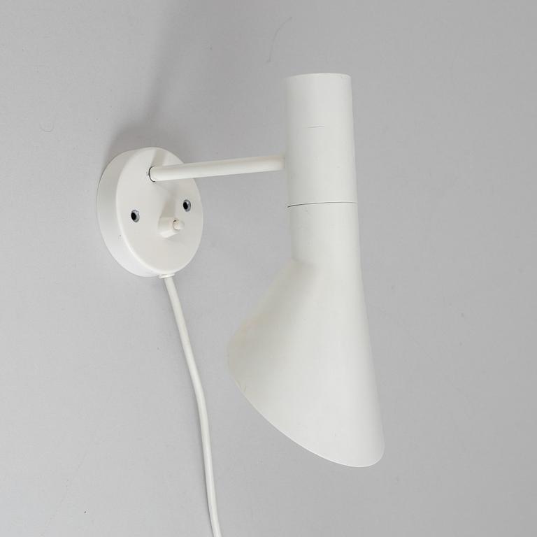 Arne Jacobsen, an 'AJ' wall light, Louis Poulsen, Denmark.