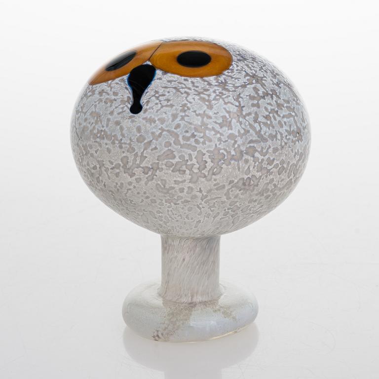Oiva Toikka, A glass bird, signed O. Toikka Nuutajärvi.
