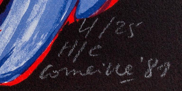 BEVERLOO CORNEILLE, a signed and numbered colour lithograph.