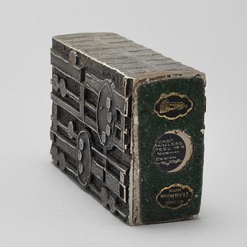 A "Steel art" vase, designed by Olav Joa for Polaris Fabrikker, model design and production started 1972.