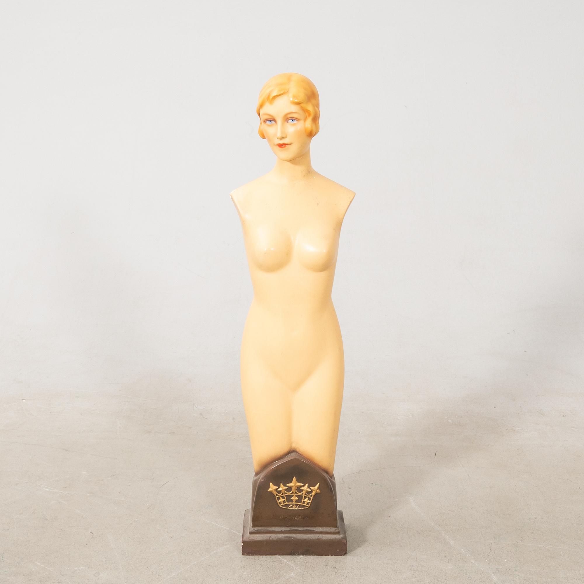 Skyltdocka 1900-talets första hälft.