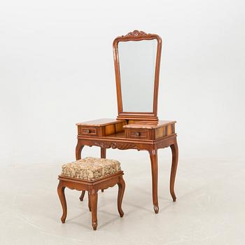 Dressing table with stool Rococo style mid-20th century.