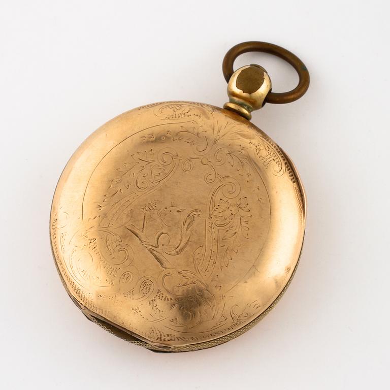 ELGIN NATL WATCH CO, pocket watch, savonette, 55,5 mm.