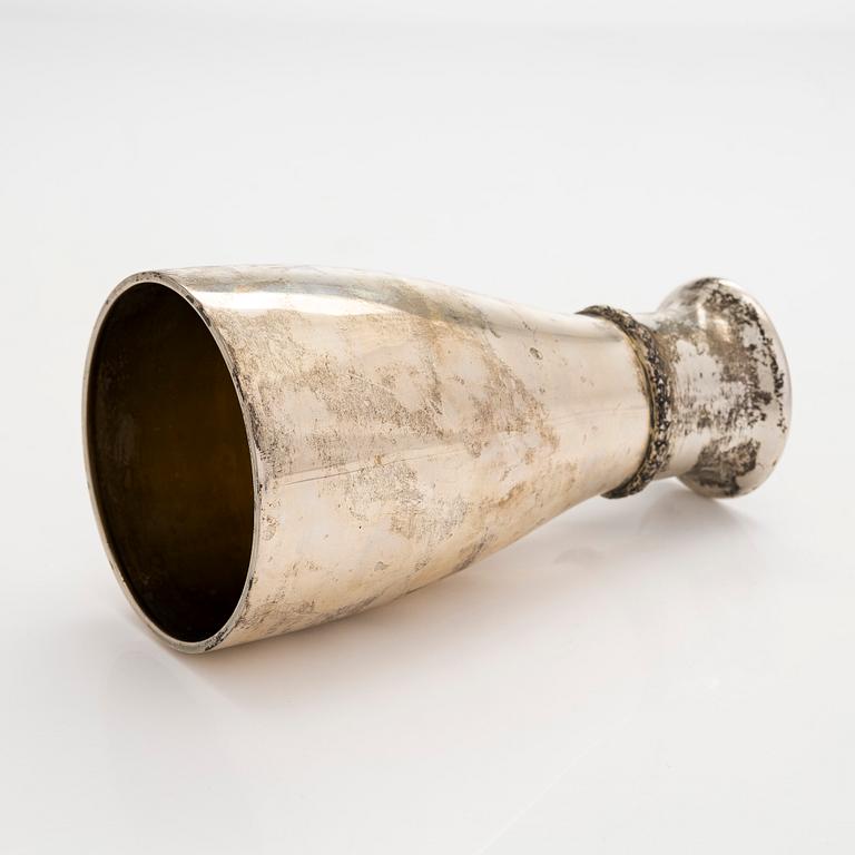 CG Hallberg, a silver vase, Stockholm 1927.