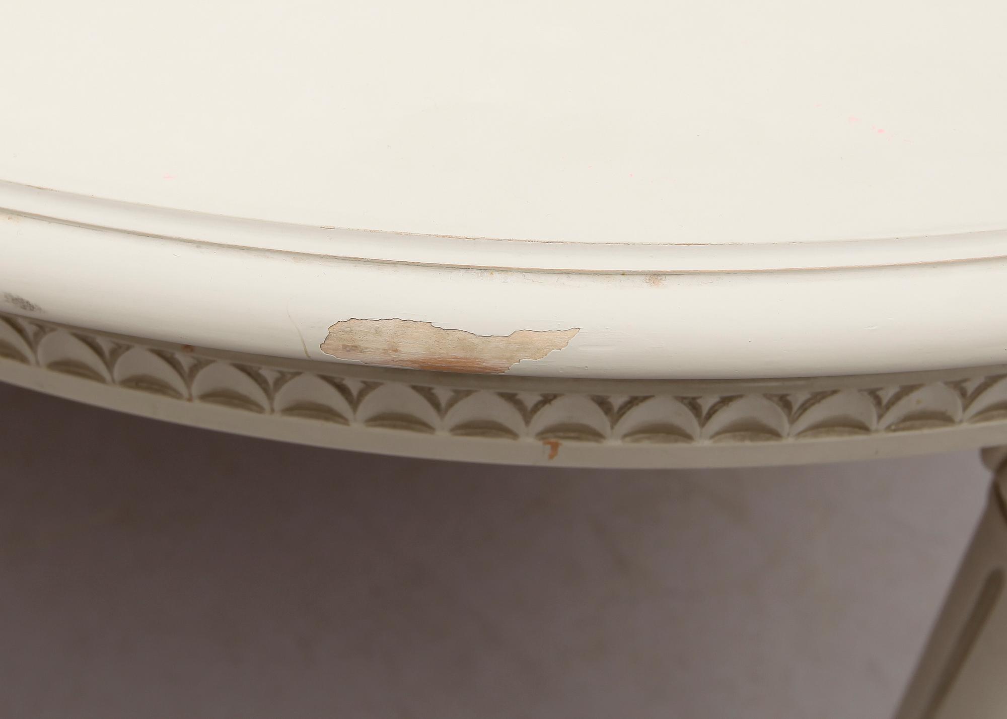 MATSALSMÖBEL, 11 delar, gustaviansk stil, 1900-talets andra hälft.