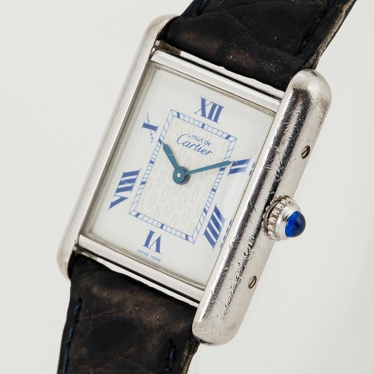 CARTIER, Tank, wristwatch, 22 mm.