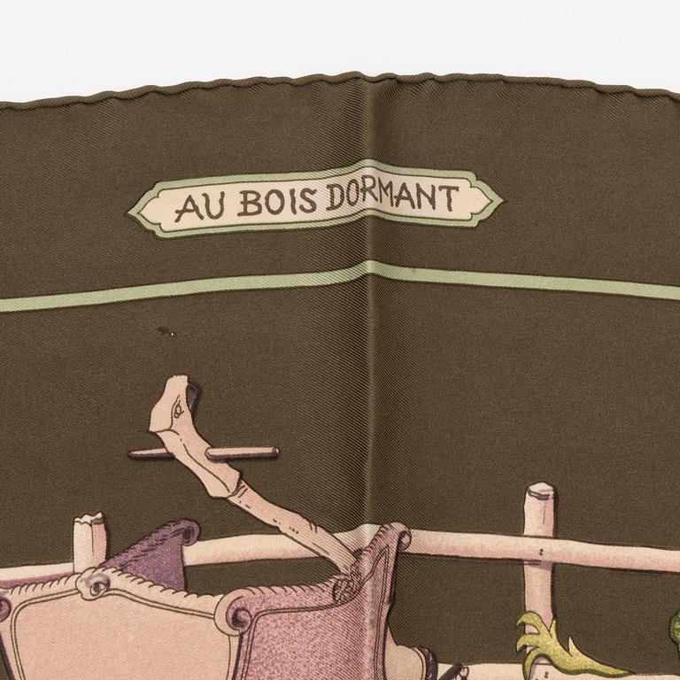 Hermès, scarf, "Au bois Dormant".