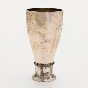 CG Hallberg, a silver vase, Stockholm 1927.