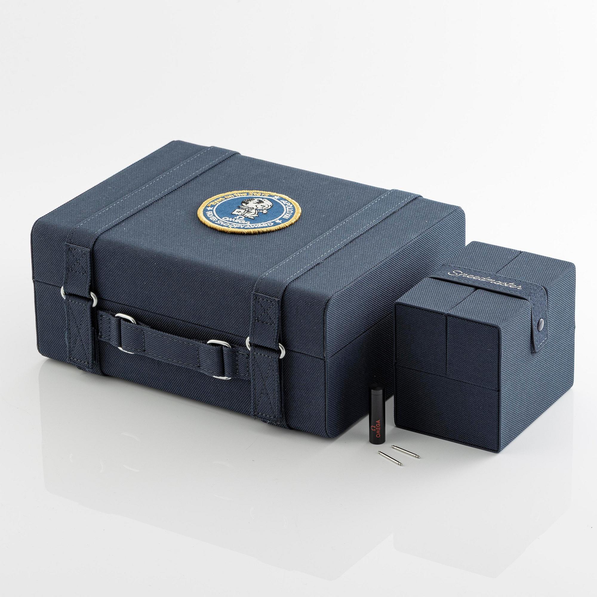 Omega, Speedmaster, Moonwatch, Professional, "Silver snoopy award" 50th Anniversary, ca 2023.