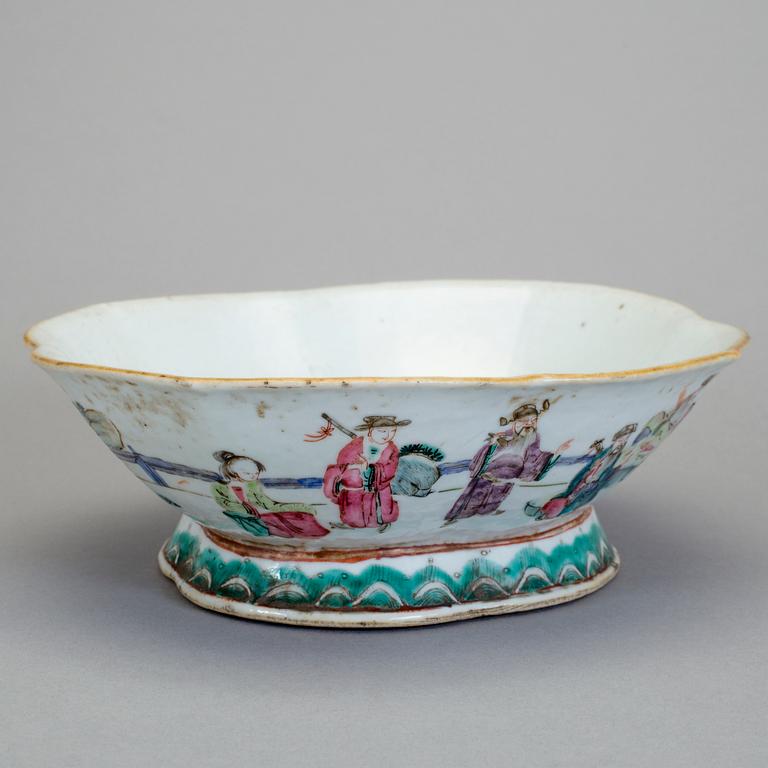SKÅL, porslin, Kina, 1800-tal.