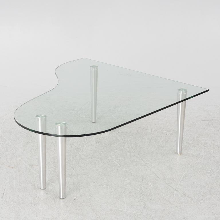 A coffee table, contemporary.