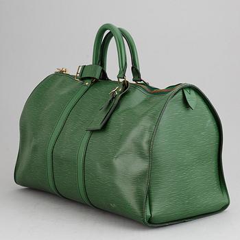 LOUIS VUITTON, weekendbag, "Epi keepall 45".