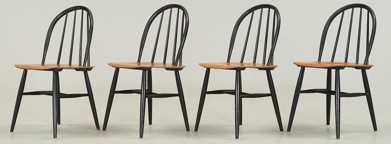STOLAR, 4 st, Fanett, Ilmari Tapiovaara, Edsbyverken. 1950/60-tal.