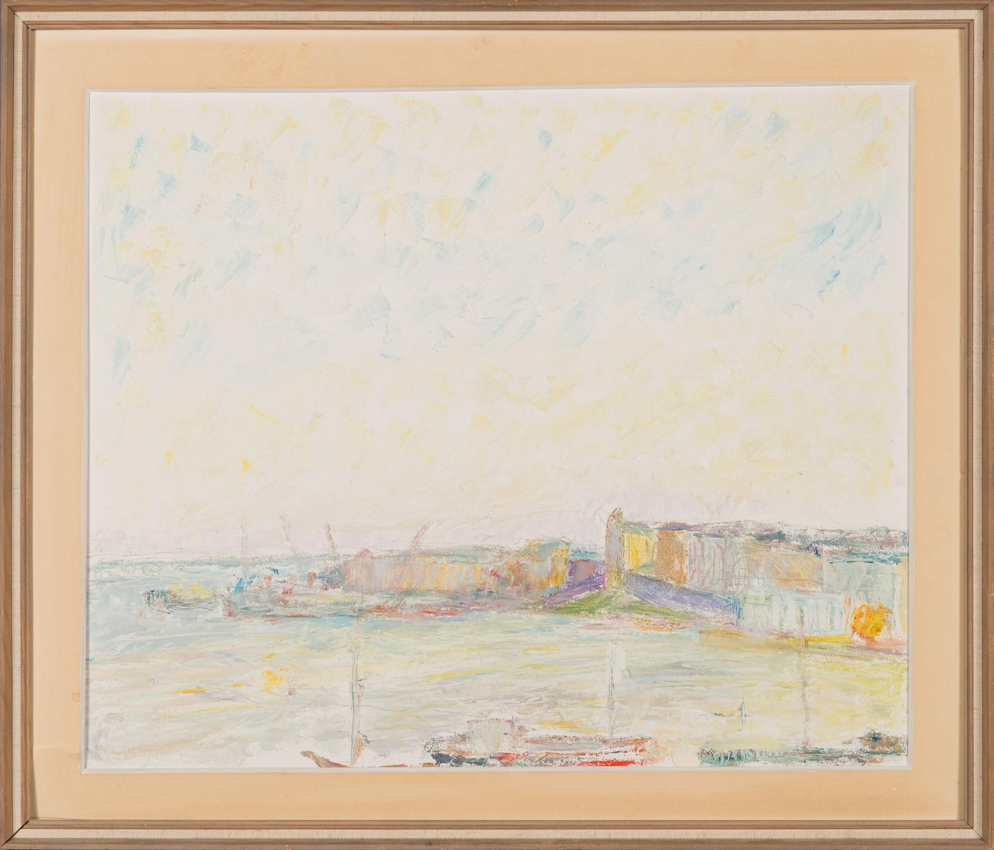 Torger Enckell, oil on board.