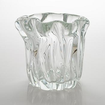 Tapio Wirkkala, maljakko,"Kalvolan kanto", signeerattu Tapio Wirkkala 220/1987.