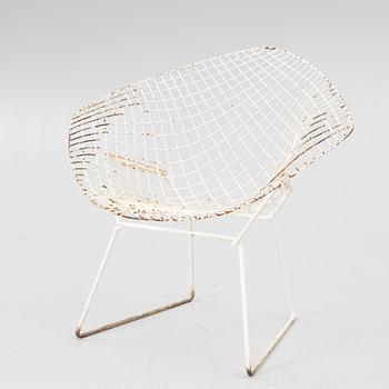 Harry Bertoia, fåtölj, "Diamond Chair", 1900-talets andra hälft.