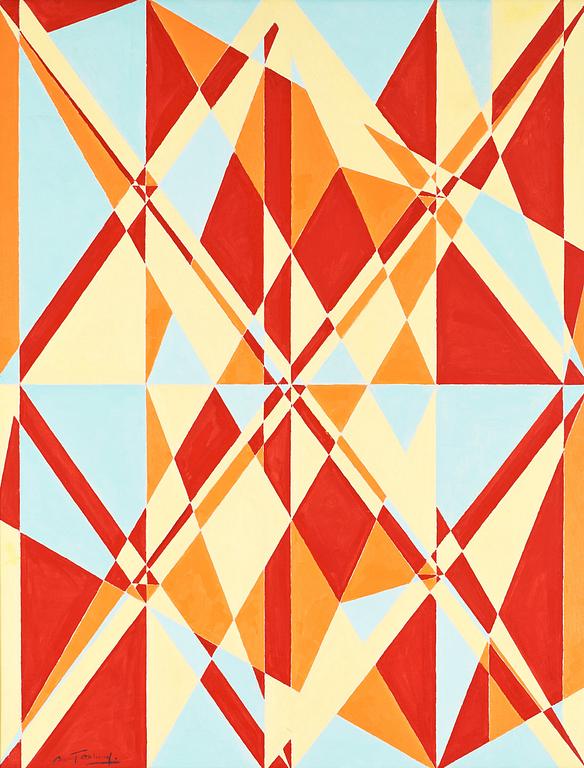 Bertil Öhlund, "Dioptrique rouge- jaune II".