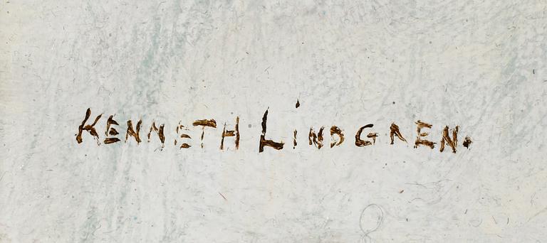 KENNETH LINDGREN, olja på duk, sign.