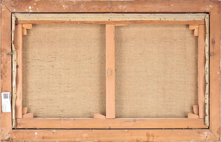 OKÄND KONSTNÄR, ett par, olja på duk, tidigt 1800-tal.