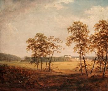 532. Carl Johan Fahlcrantz, View towards Roserberg castle.