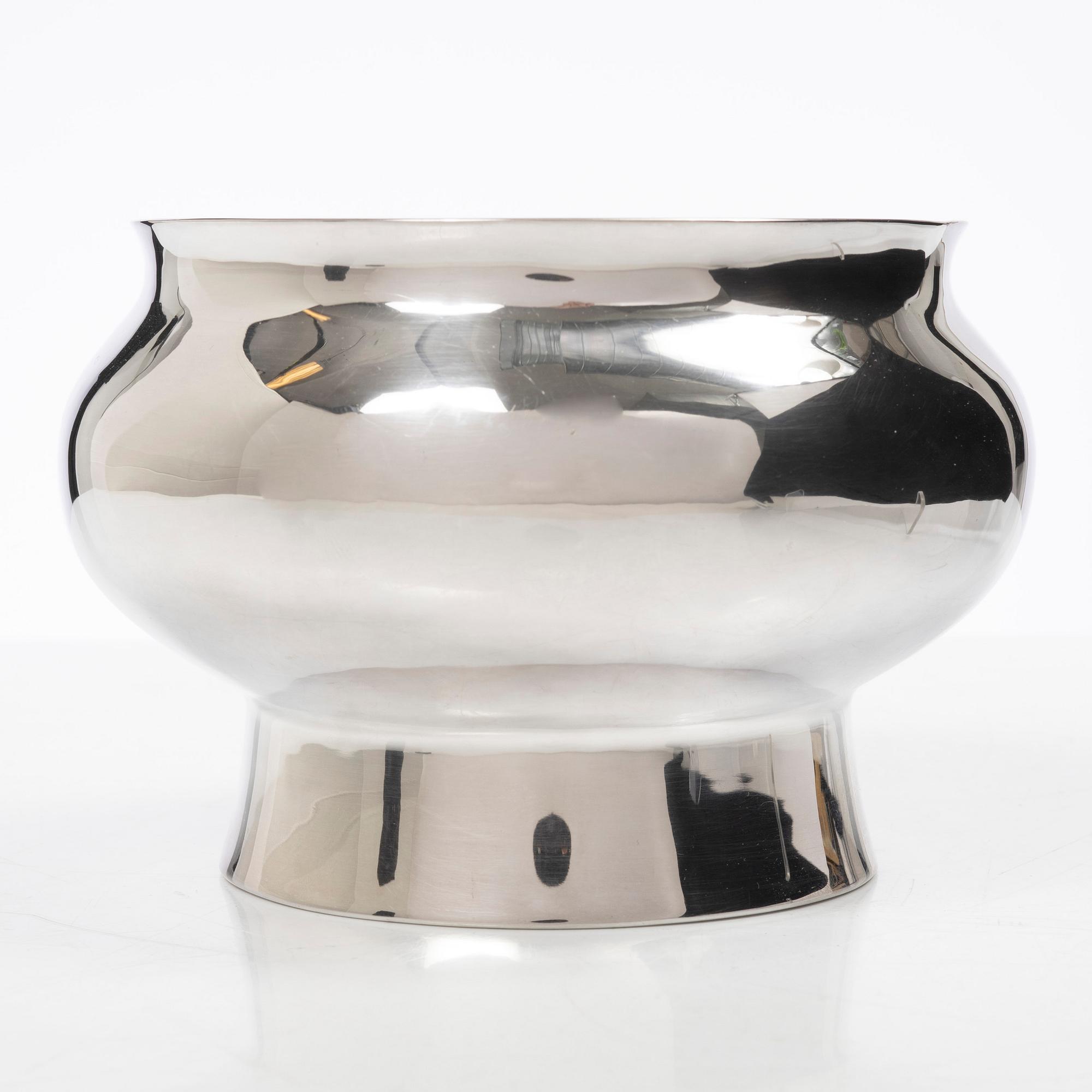 Skål, silver, IMJ, Silver I Jansson, Uppsala 1969.