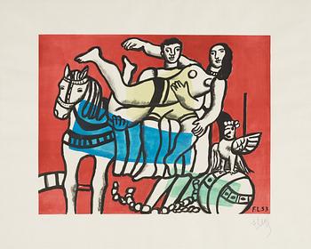 334. Fernand Léger (After), "La parade".