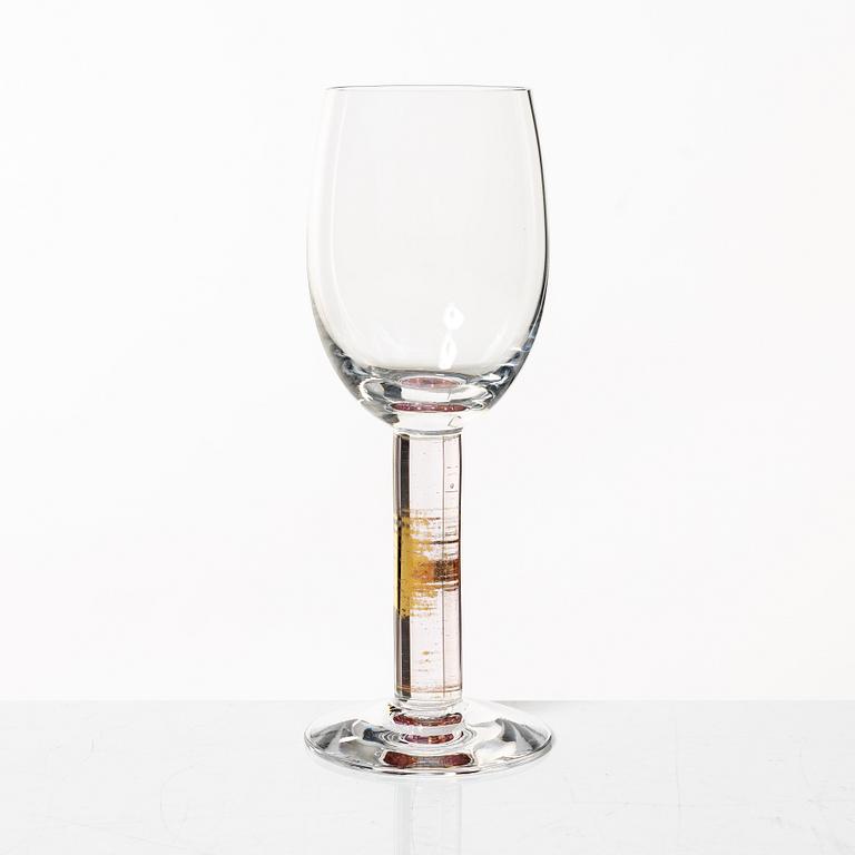 Gunnar Cyrén, glasservis, 22 delar, "Nobel", Orrefors.