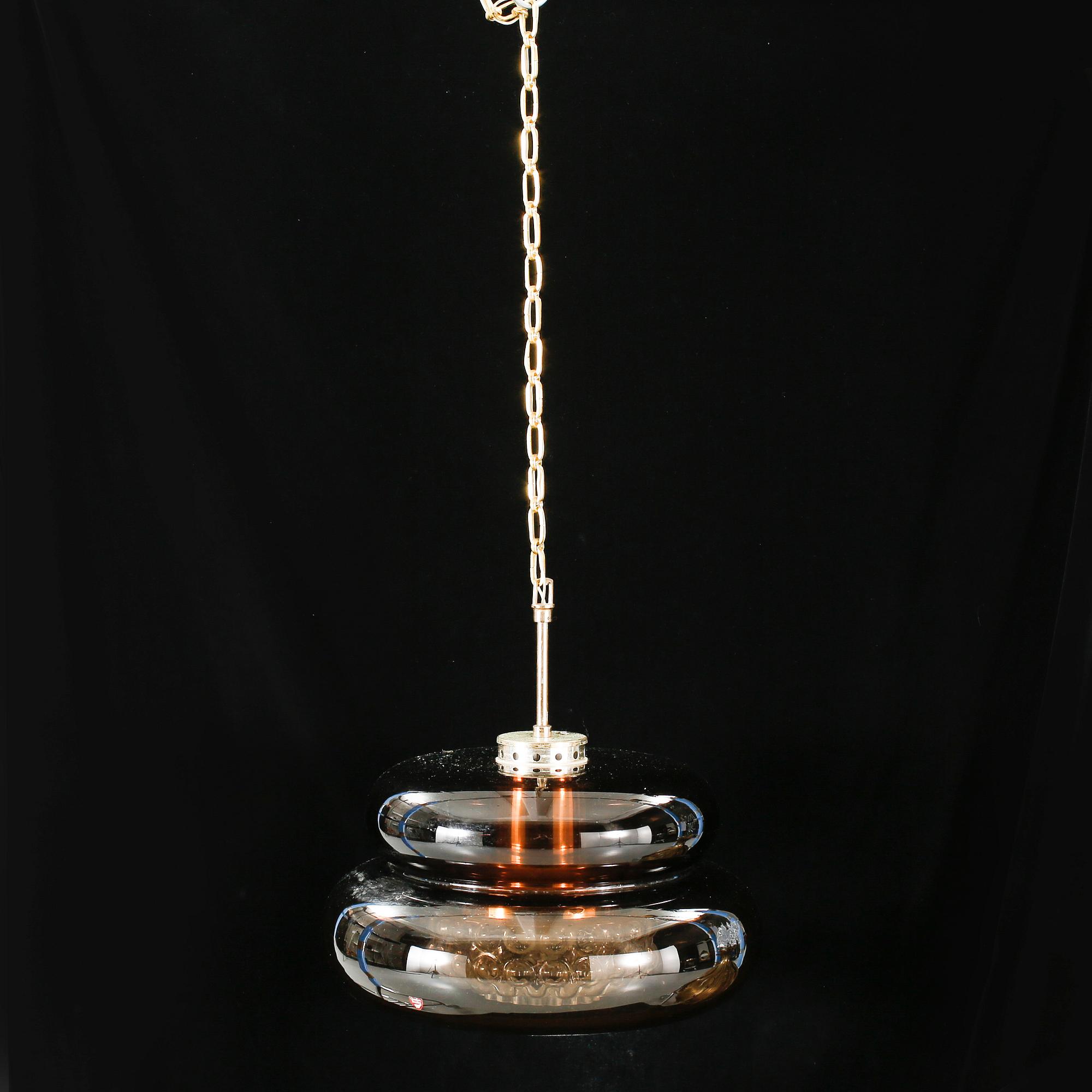 A ceiling lamp "Bubblan" by Carl Fagerlund, Orrefors.