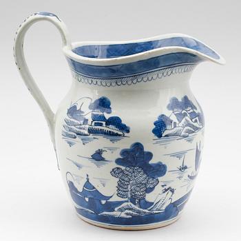 KANNA, porslin, Kina, 1800-tal.