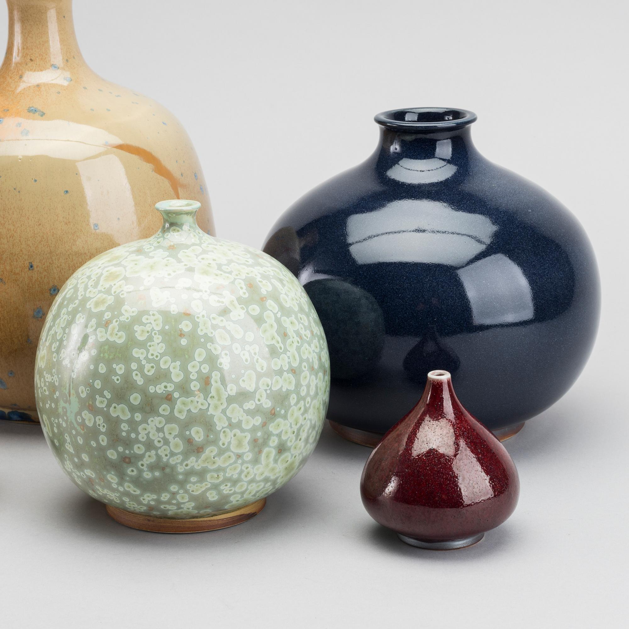 SVEN HOFVERBERG, 5 pcs ceramics. - Bukowskis