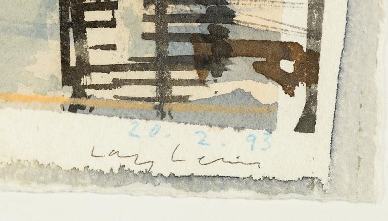 Lars Lerin, Henningsvaer.