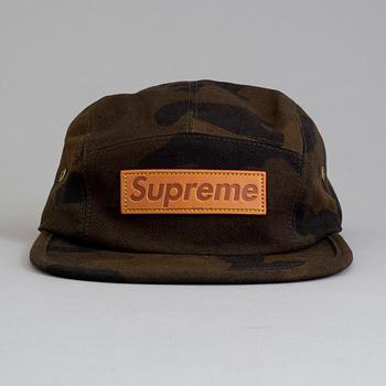 A Camp Cap by Louis Vuitton + Supreme.